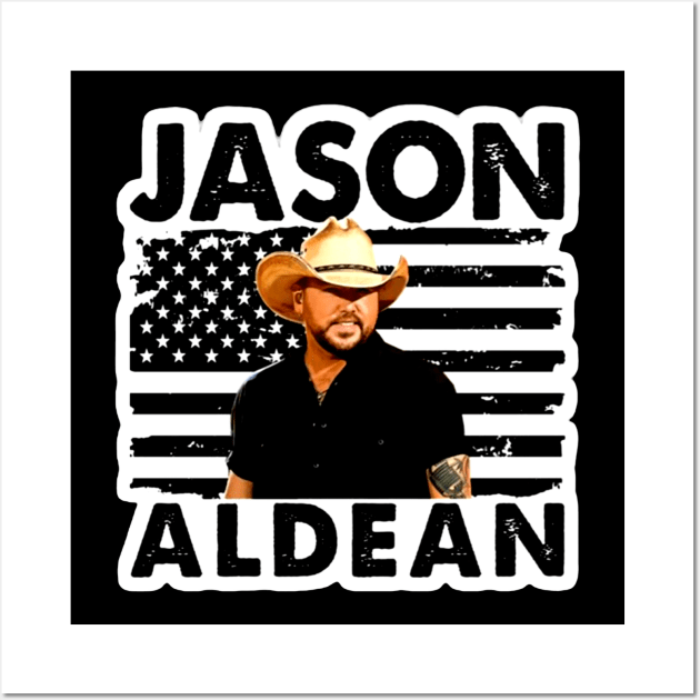 Jason-Aldean Wall Art by Lula Pencil Art